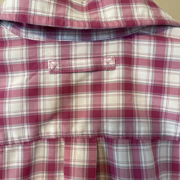 Duluth Trading Company Button Down Blouse Pink Small - Picture 6 of 12